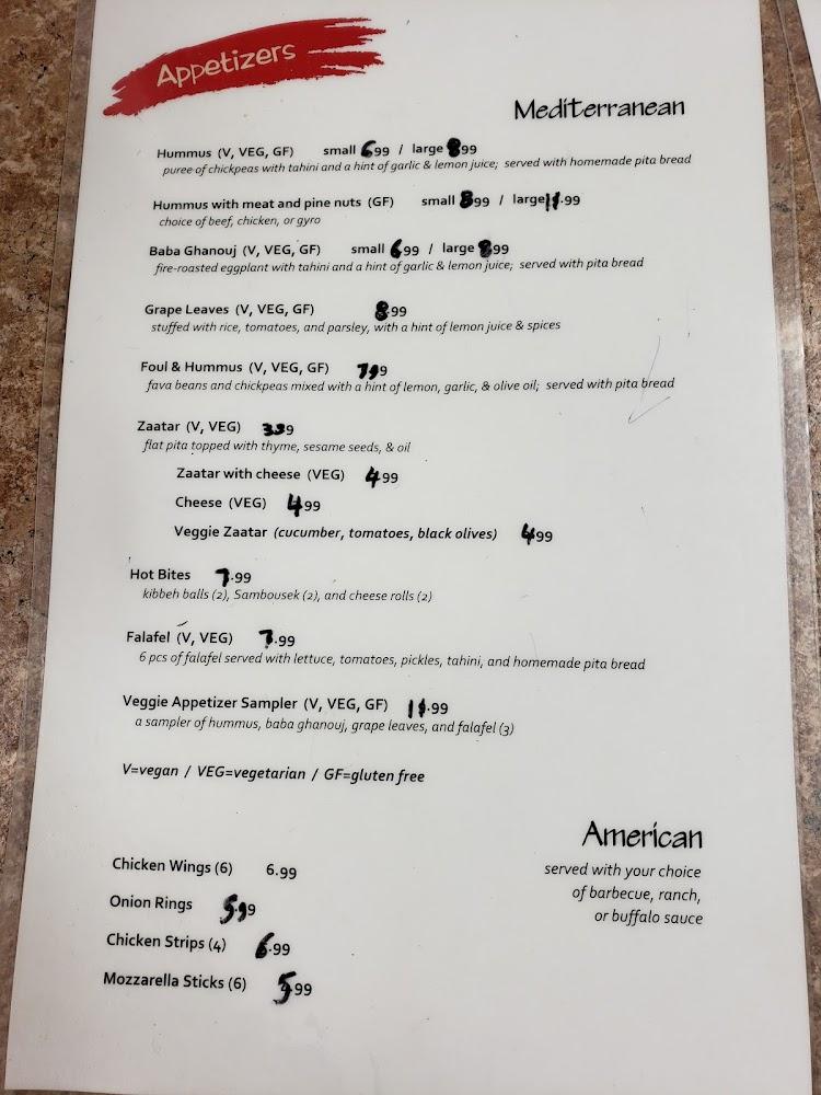 Chef Moussa - Mediterranean & American Cuisine Menu image 2